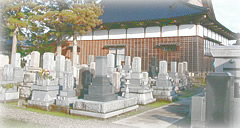 寺院墓地イメージ